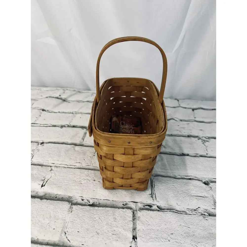 1999 Longaberger Candle Basket w/Stationary Handle